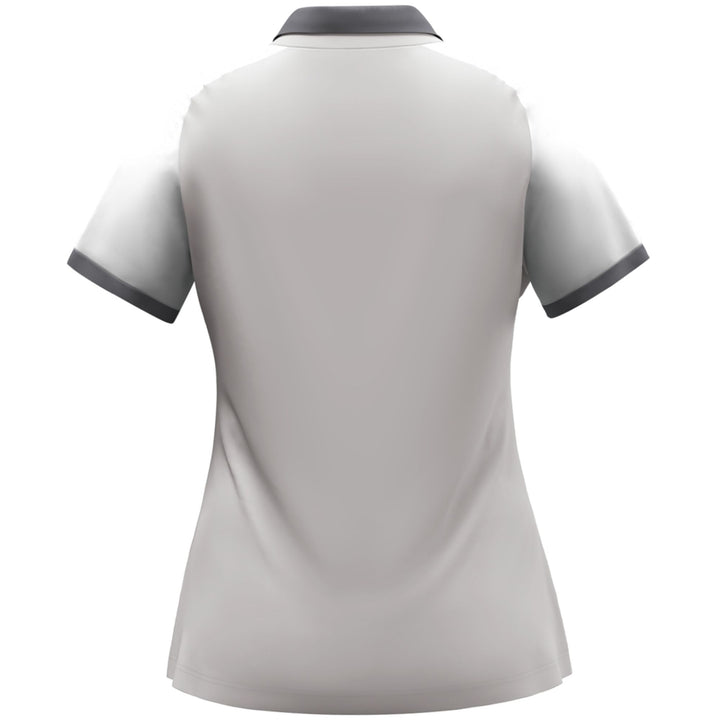 Jako Polo Dynamic Damen - hellgrau/weiß/grau