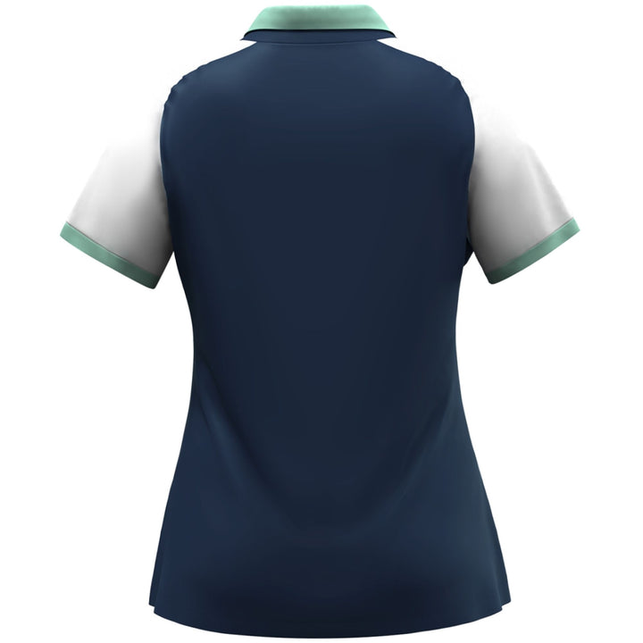 Jako Polo Dynamic Damen - marine/weiß/minze