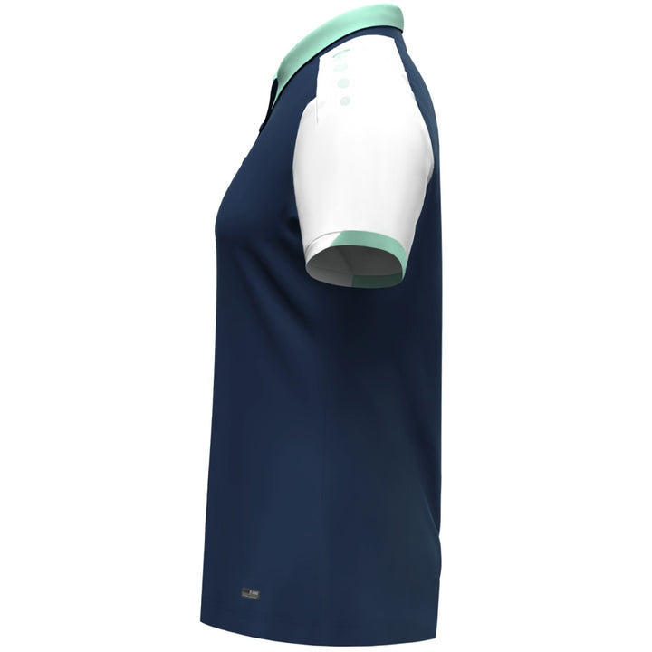 Jako Polo Dynamic Damen - marine/weiß/minze