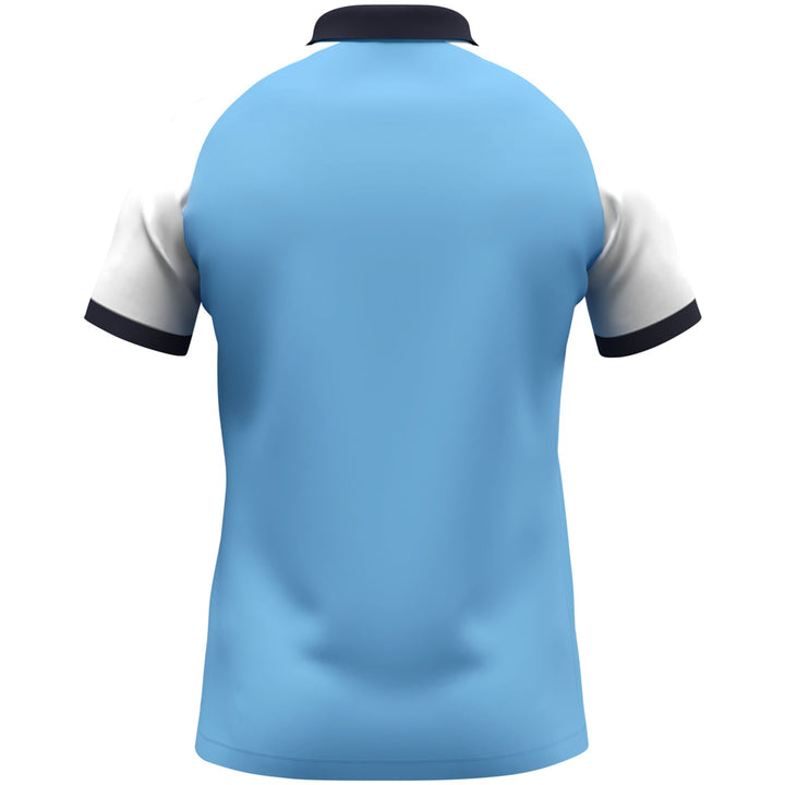 Jako Polo Dynamic - skyblue/weiß/marine