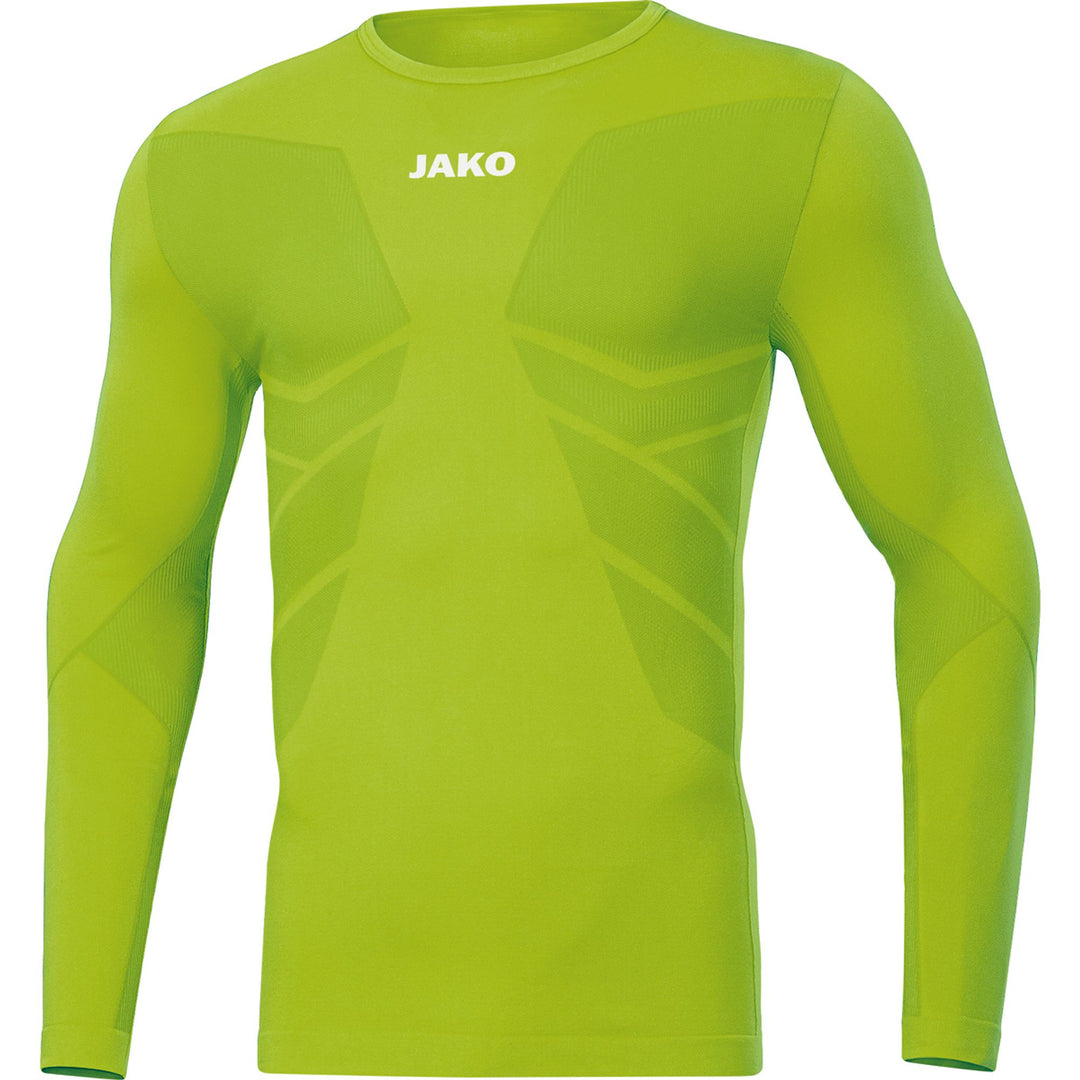 Jako Longsleeve Comfort 2.0 - neongrün