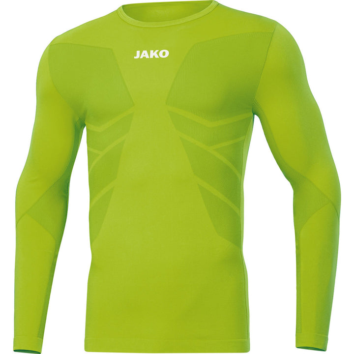 Jako Longsleeve Comfort 2.0 - neongrün