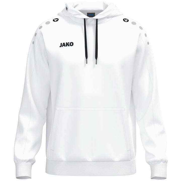 Jako Kapuzensweat One Cotton - weiß