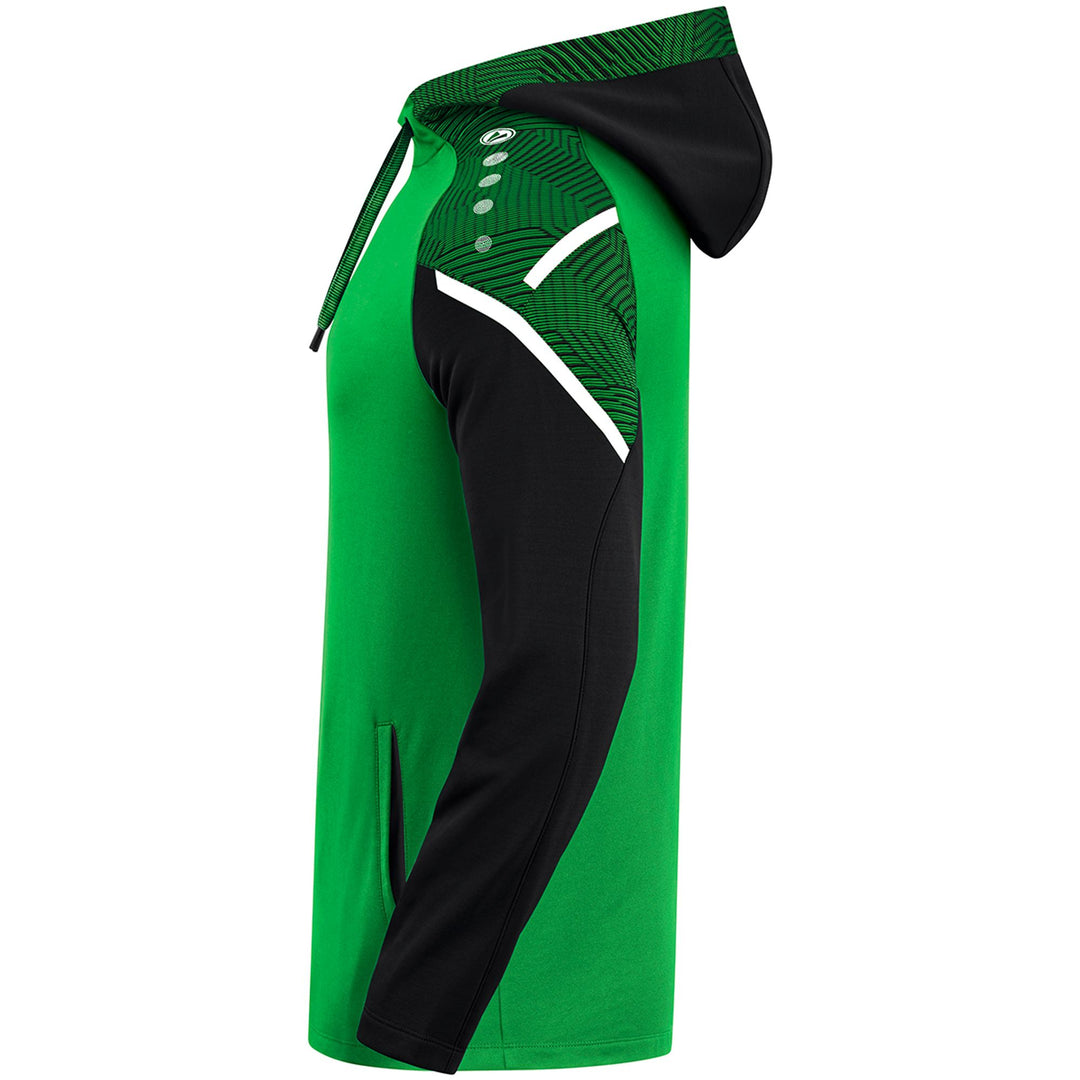 Jako Kapuzensweat Performance - soft green/schwarz