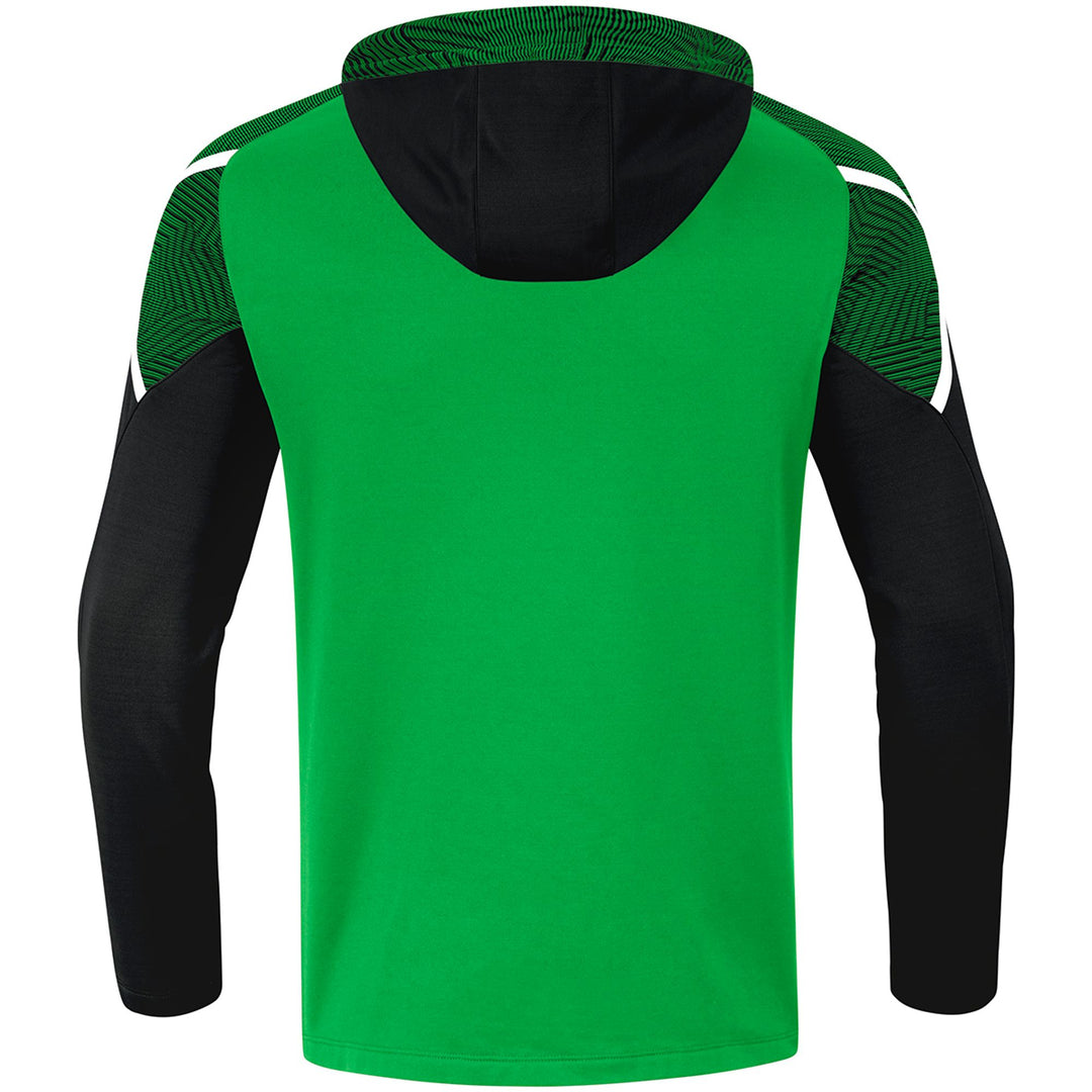Jako Kapuzensweat Performance - soft green/schwarz