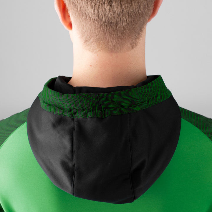 Jako Kapuzensweat Performance - soft green/schwarz