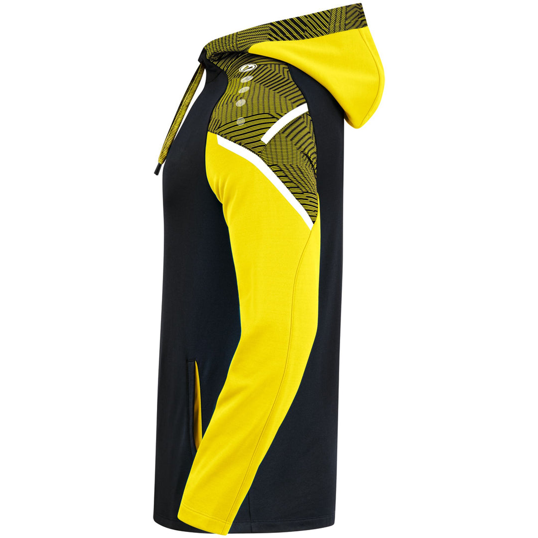 Jako Kapuzensweat Performance - schwarz/soft yellow