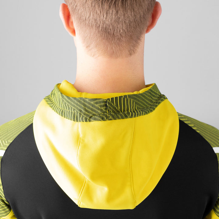 Jako Kapuzensweat Performance - schwarz/soft yellow