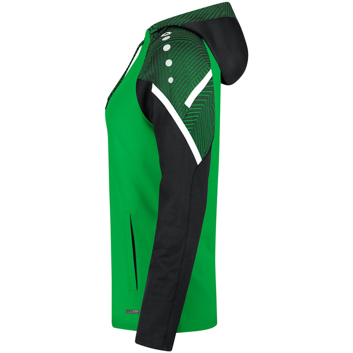 Jako Kapuzensweat Performance - soft green/schwarz