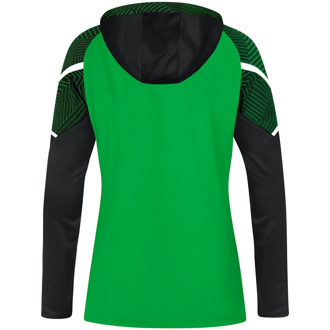 Jako Kapuzensweat Performance - soft green/schwarz