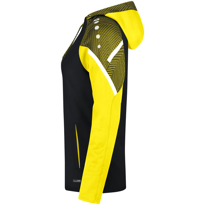 Jako Kapuzensweat Performance - schwarz/soft yellow