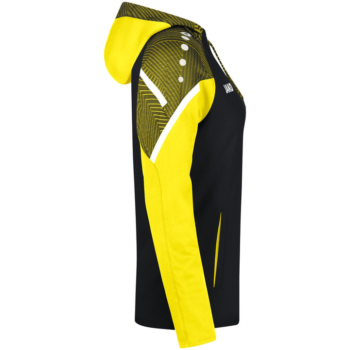 Jako Kapuzensweat Performance - schwarz/soft yellow