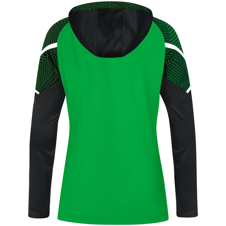 Jako Kapuzensweat Performance - soft green/schwarz