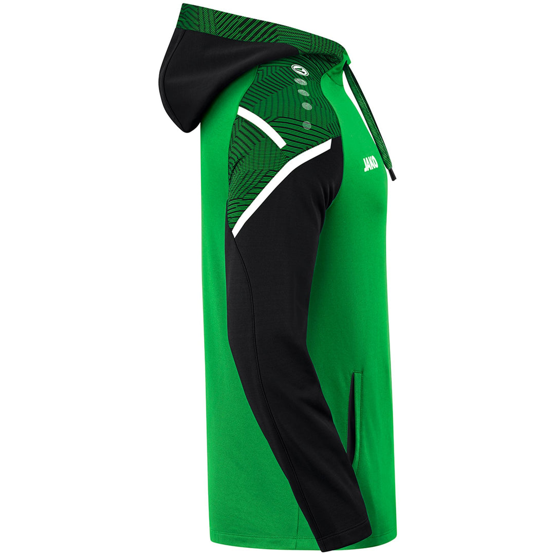 Jako Kapuzensweat Performance - soft green/schwarz