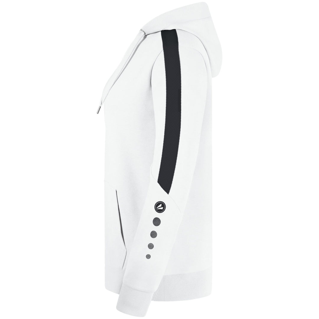 Jako Kapuzensweat Power - weiß