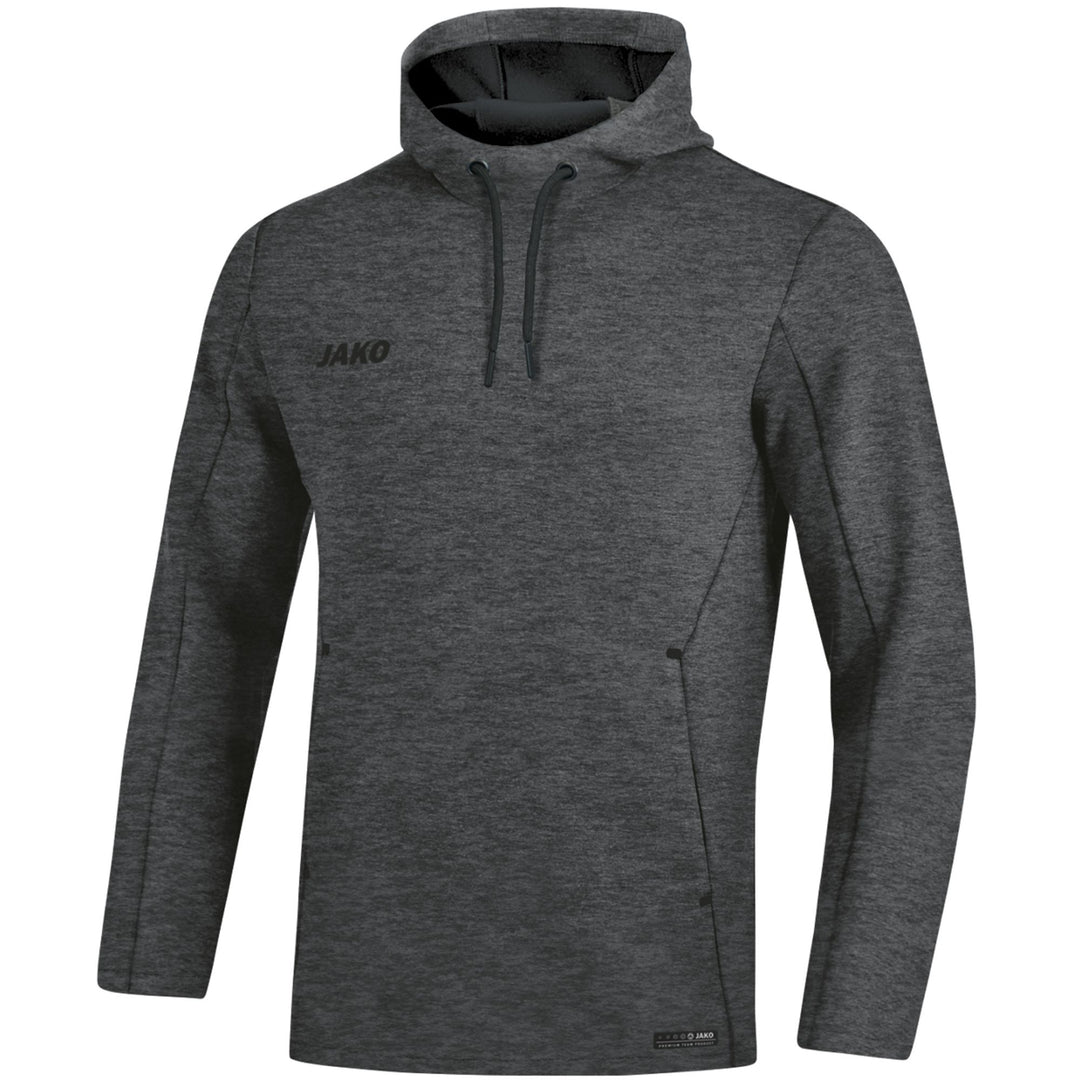 Jako Kapuzensweat Premium Basics - anthrazit meliert