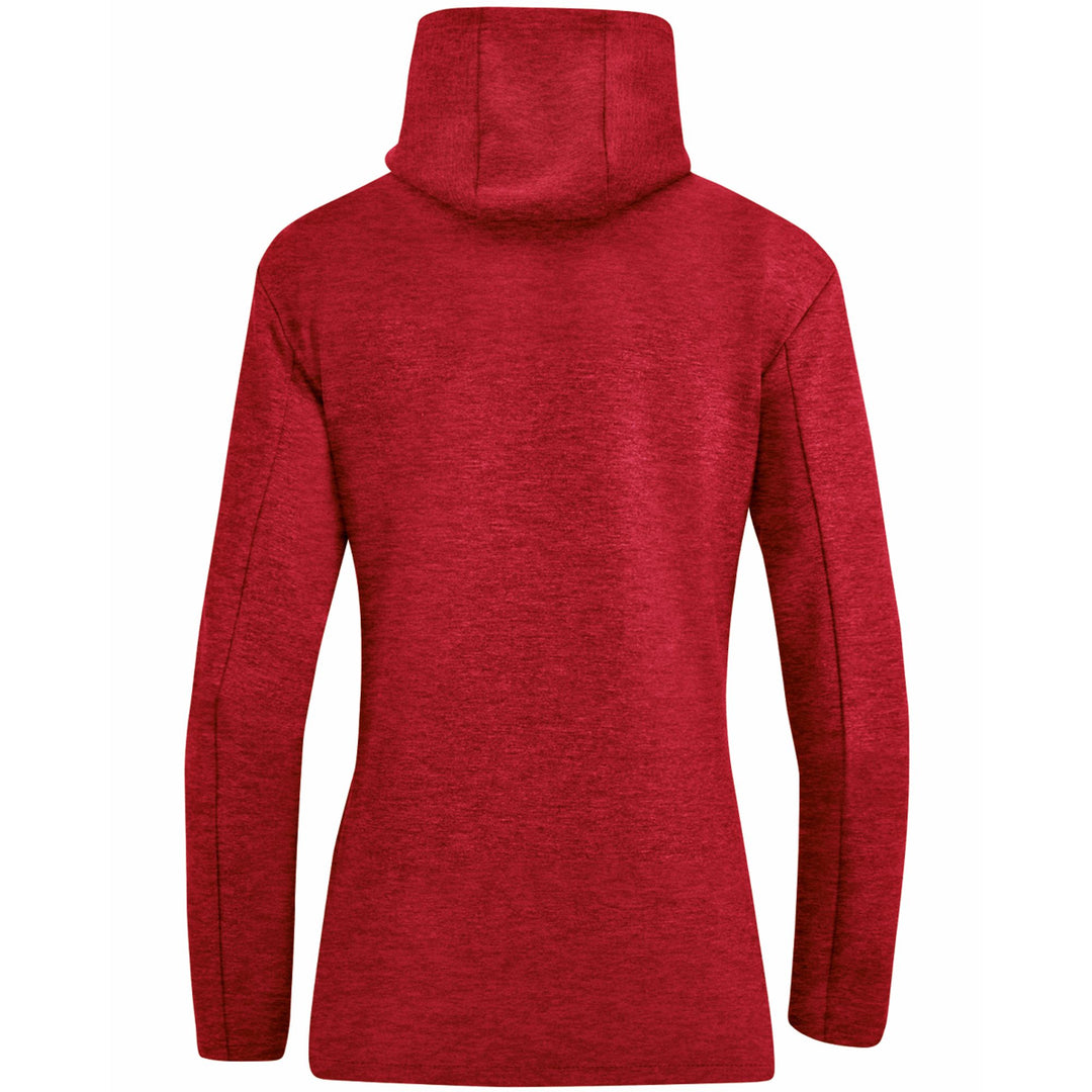 Jako Kapuzensweat Premium Basics - rot meliert