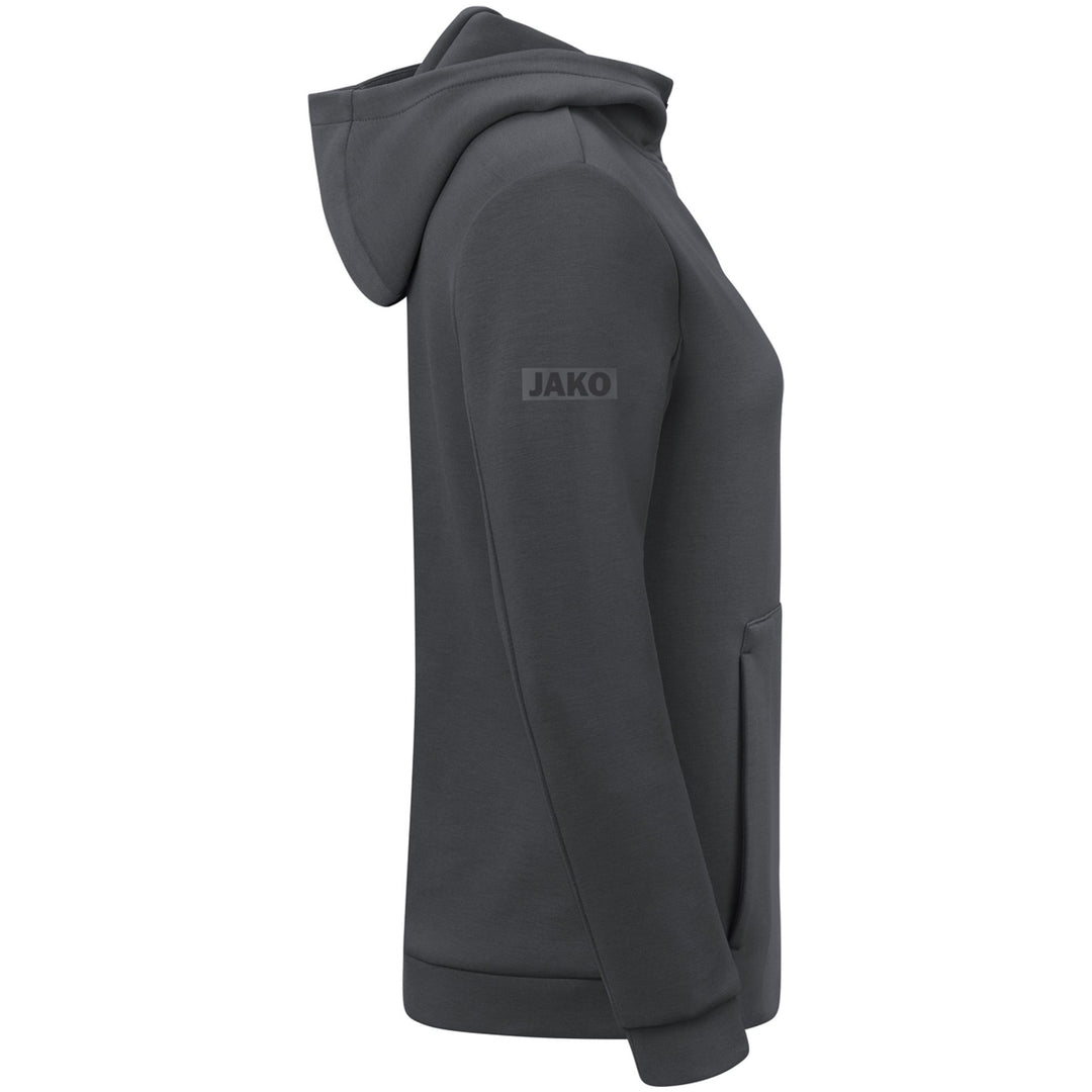 Jako Zip Hoodie Pro Casual - aschgrau