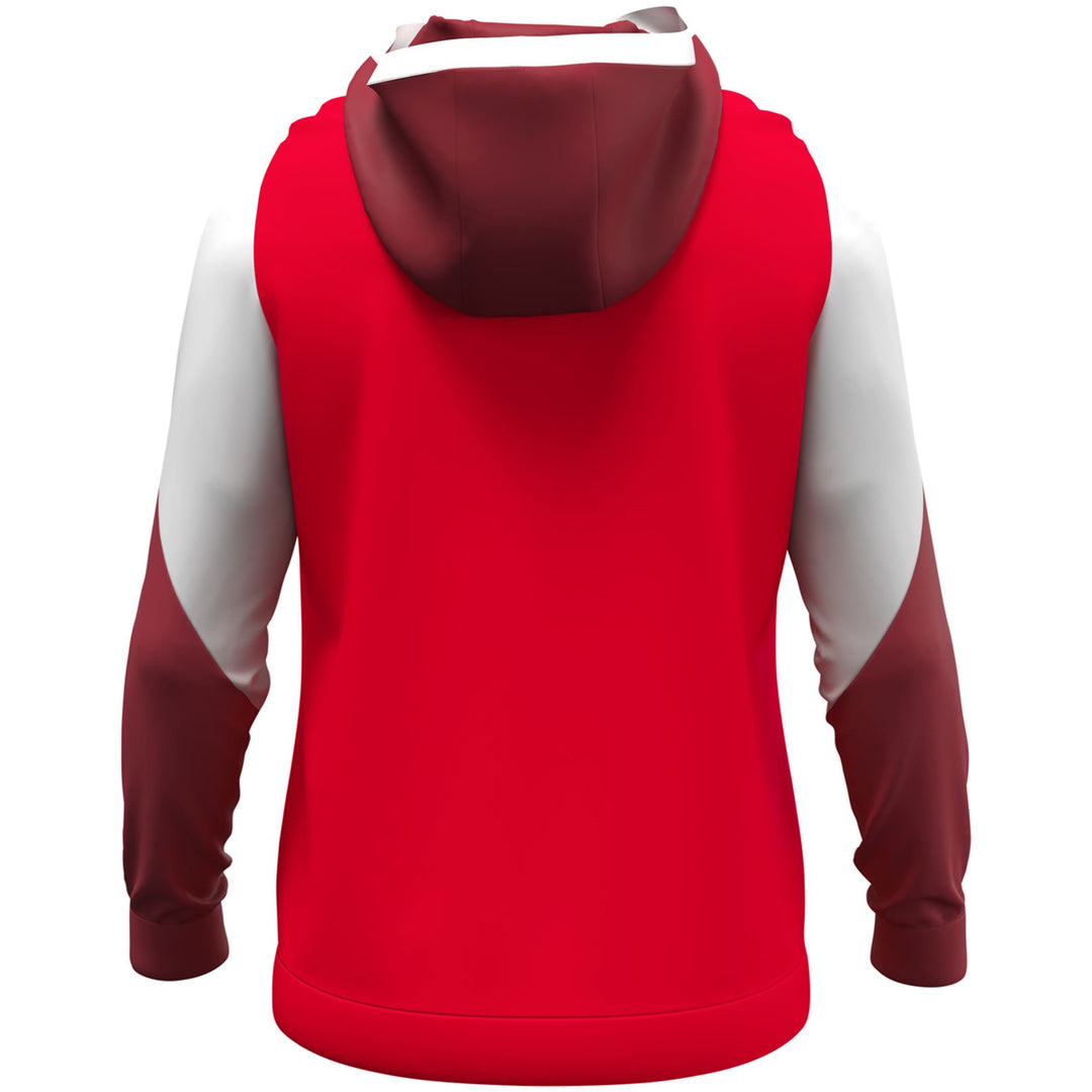 Jako Zip Hoodie Dynamic - rot/weiß/dunkelrot