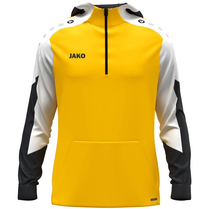 Jako Zip Hoodie Dynamic - gelb/weiß/schwarz
