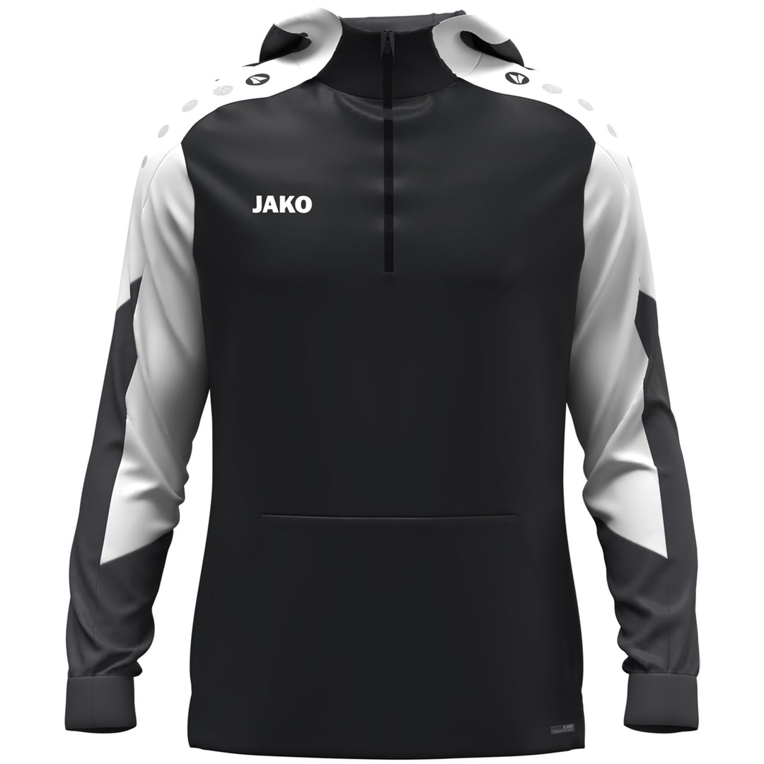 Jako Zip Hoodie Dynamic - schwarz/weiß/anthrazit