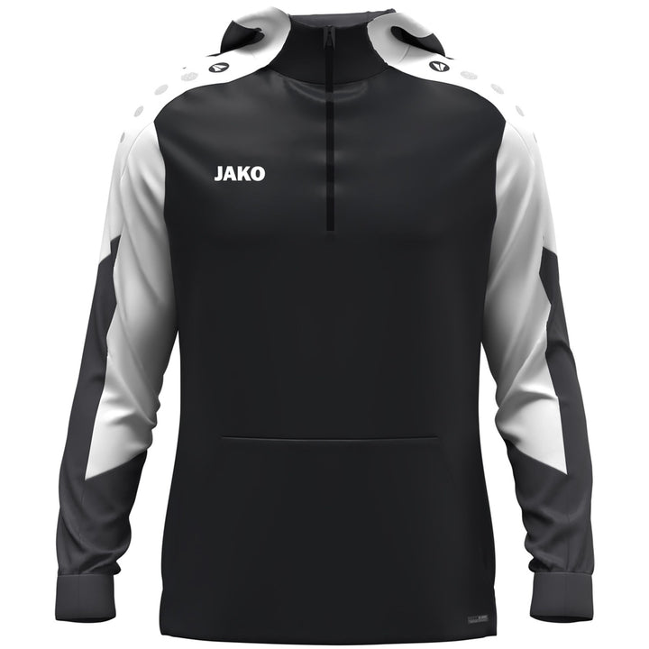 Jako Zip Hoodie Dynamic - schwarz/weiß/anthrazit
