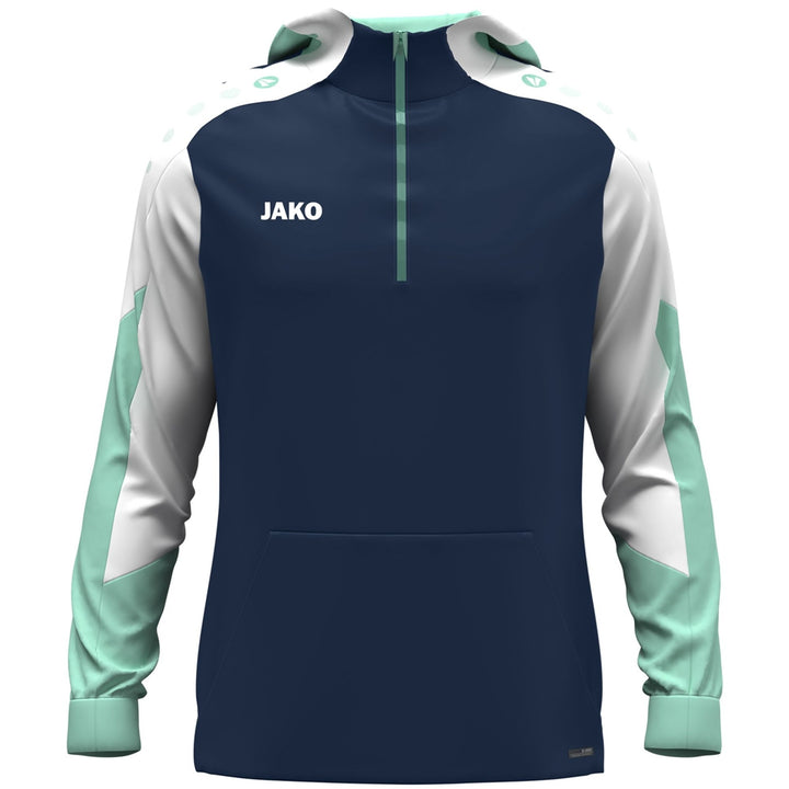 Jako Zip Hoodie Dynamic - marine/weiß/minze