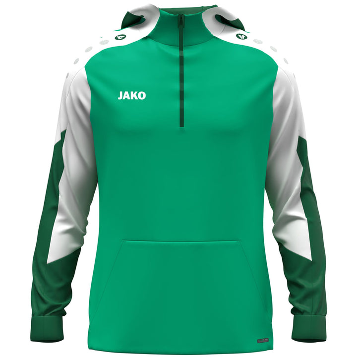 Jako Zip Hoodie Dynamic - grün/weiß/dunkelgrün