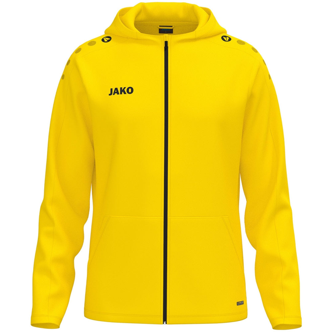 Jako Kapuzenjacke One - gelb