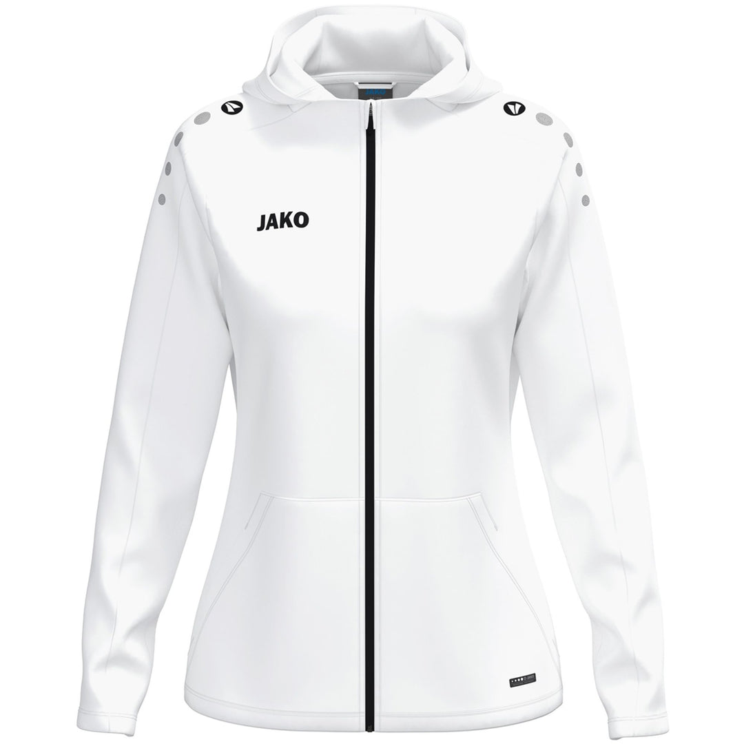 Jako Kapuzenjacke One Damen - weiß