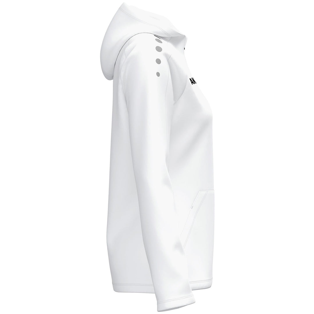 Jako Kapuzenjacke One Damen - weiß