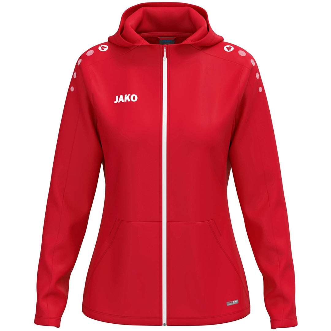 Jako Kapuzenjacke One Damen - rot