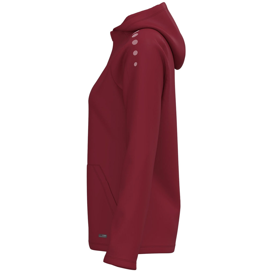 Jako Kapuzenjacke One Damen - bordeaux