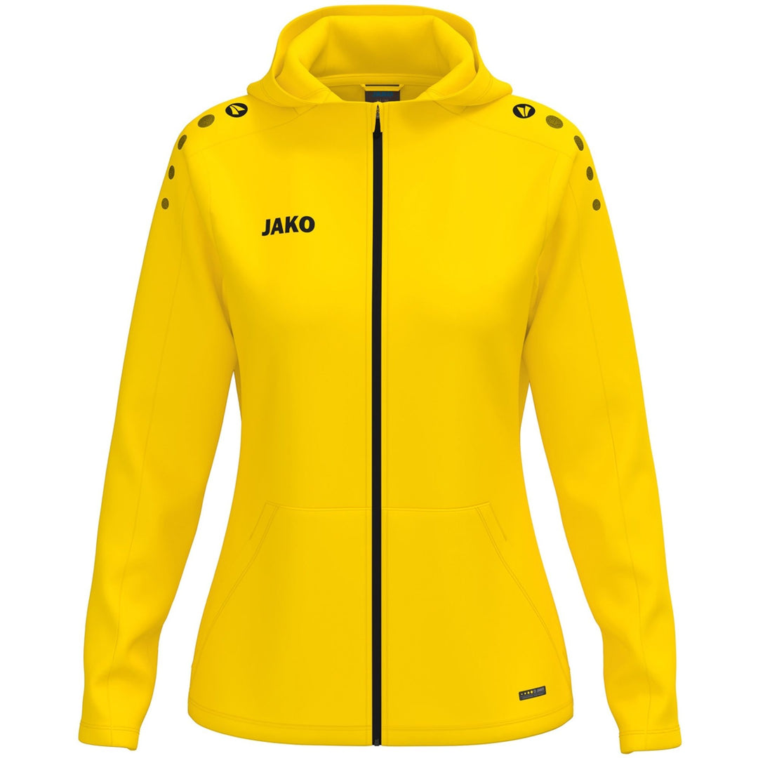 Jako Kapuzenjacke One Damen - gelb