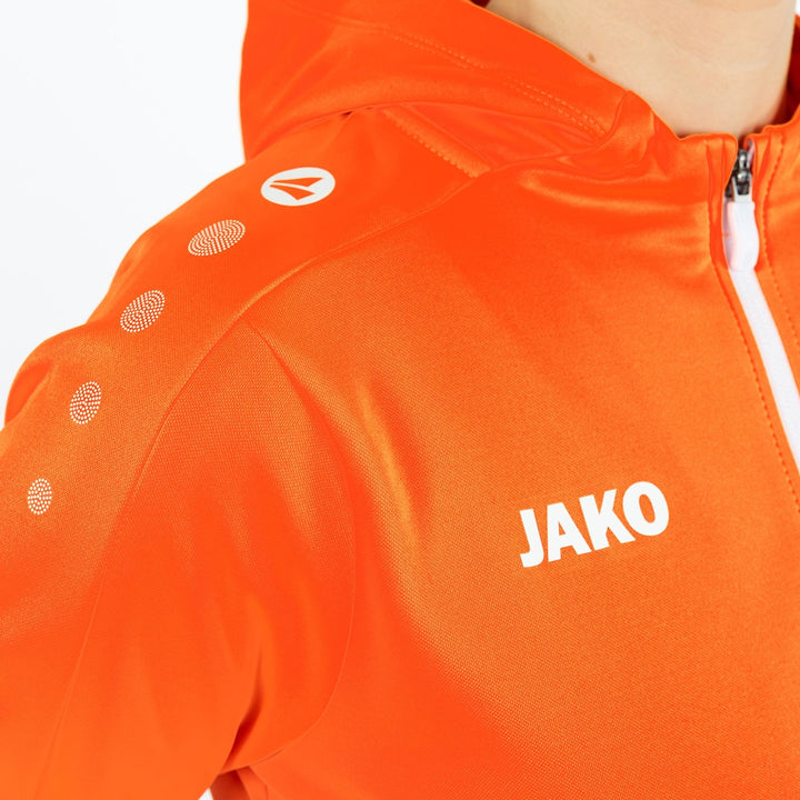Jako Kapuzenjacke One Damen - neonorange