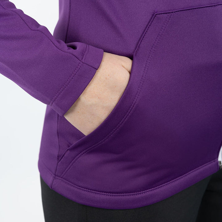 Jako Kapuzenjacke One Damen - violett