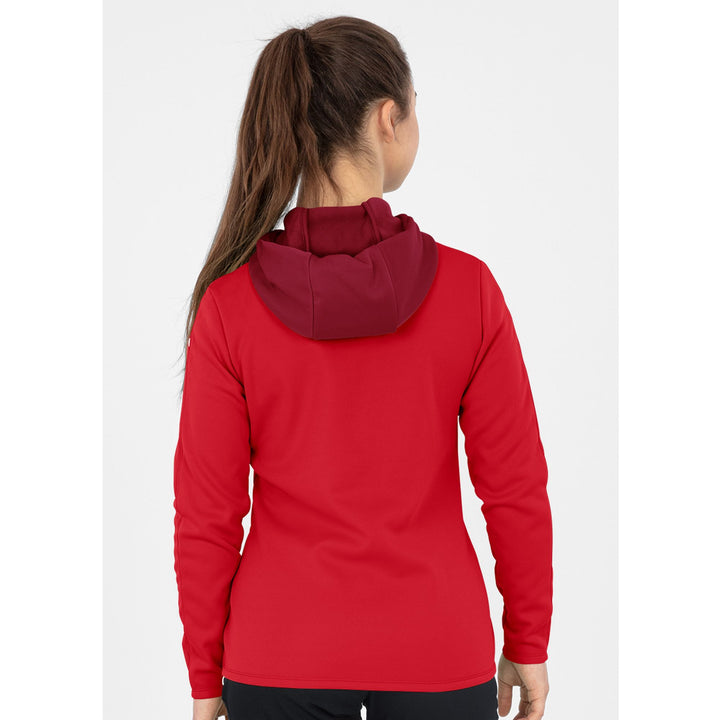 Jako Kapuzenjacke Champ 2.0 - rot/weinrot
