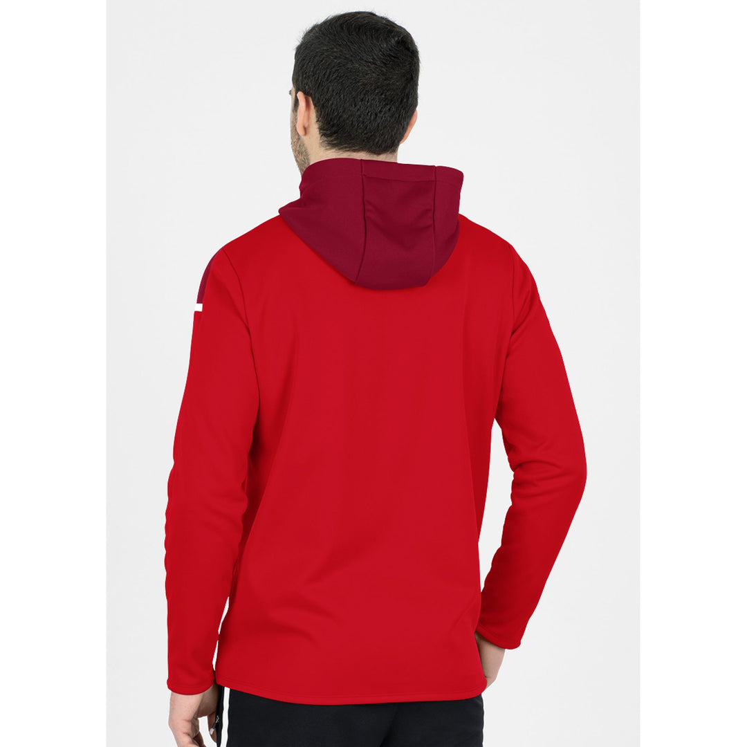 Jako Kapuzenjacke Champ 2.0 - rot/weinrot
