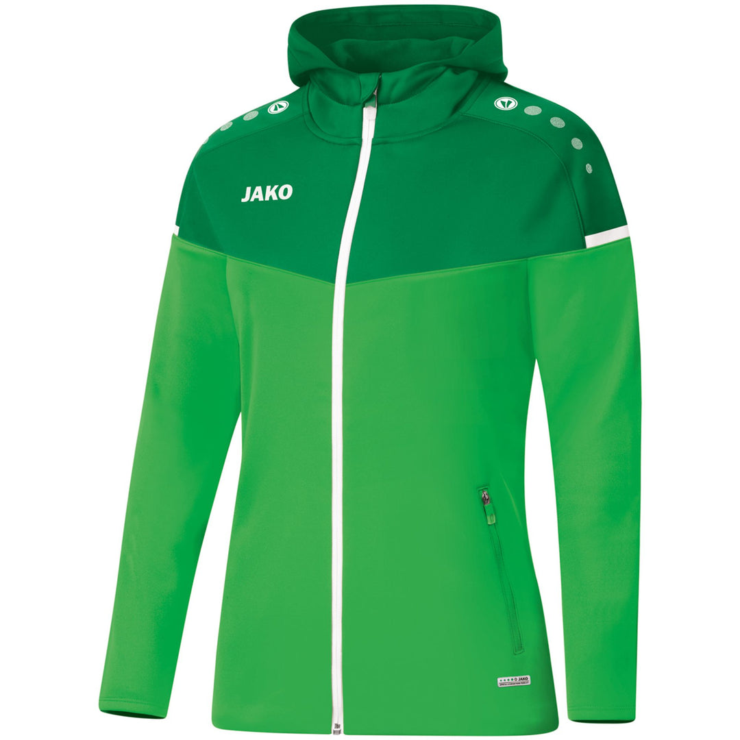 Jako Kapuzenjacke Champ 2.0 - soft green/sportgrün