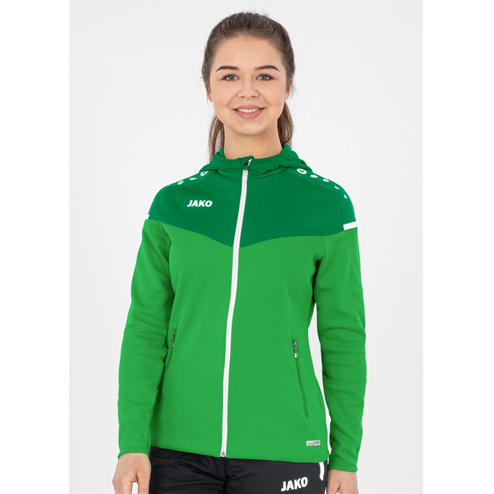 Jako Kapuzenjacke Champ 2.0 - soft green/sportgrün