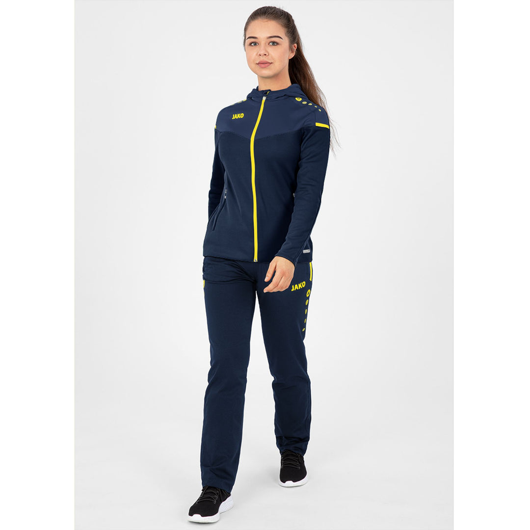 Jako Kapuzenjacke Champ 2.0 - marine/darkblue/neongelb
