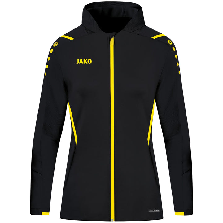 Jako Trainingsjacke Challenge Mit Kapuze - schwarz/citro