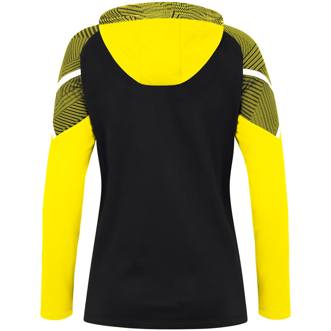 Jako Kapuzenjacke Performance - schwarz/soft yellow
