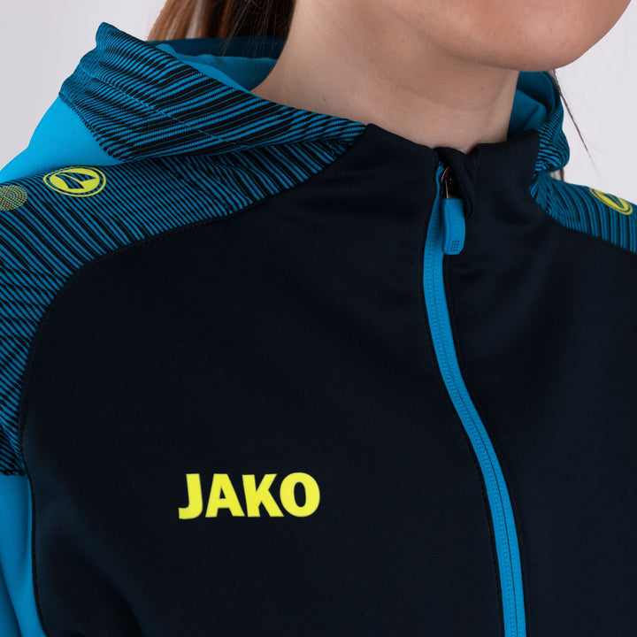 Jako Kapuzenjacke Performance - marine/jako blau