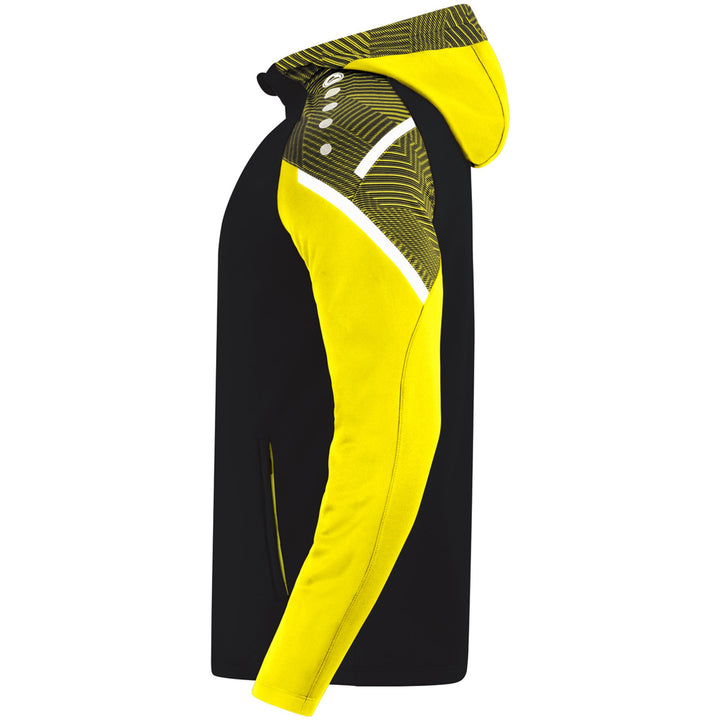 Jako Kapuzenjacke Performance - schwarz/soft yellow