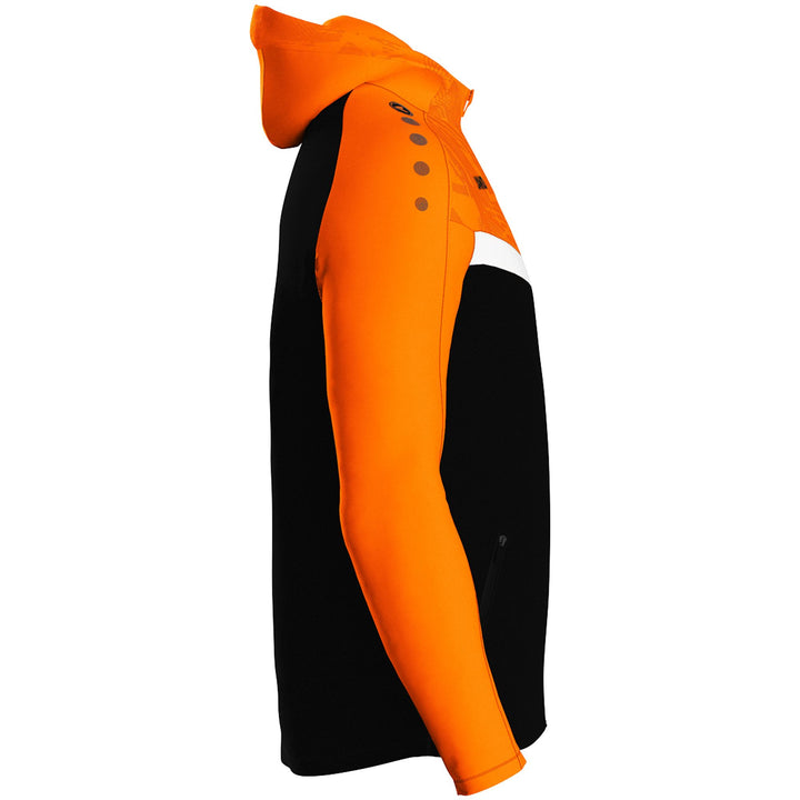 Jako Kapuzenjacke Iconic - schwarz/neonorange