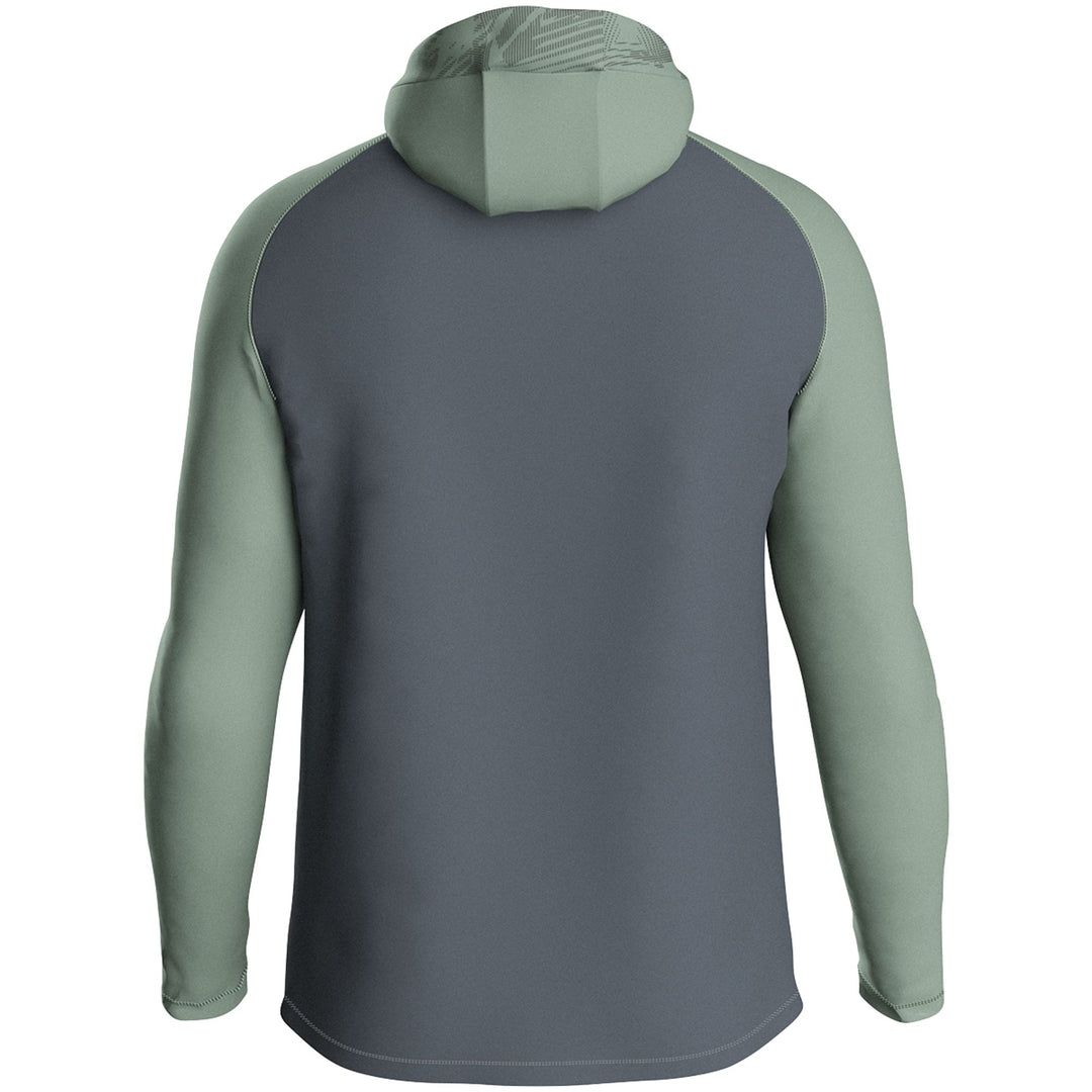Jako Kapuzenjacke Iconic - anthra light/mintgrün/soft grey