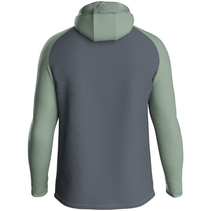 Jako Kapuzenjacke Iconic - anthra light/mintgrün/soft grey