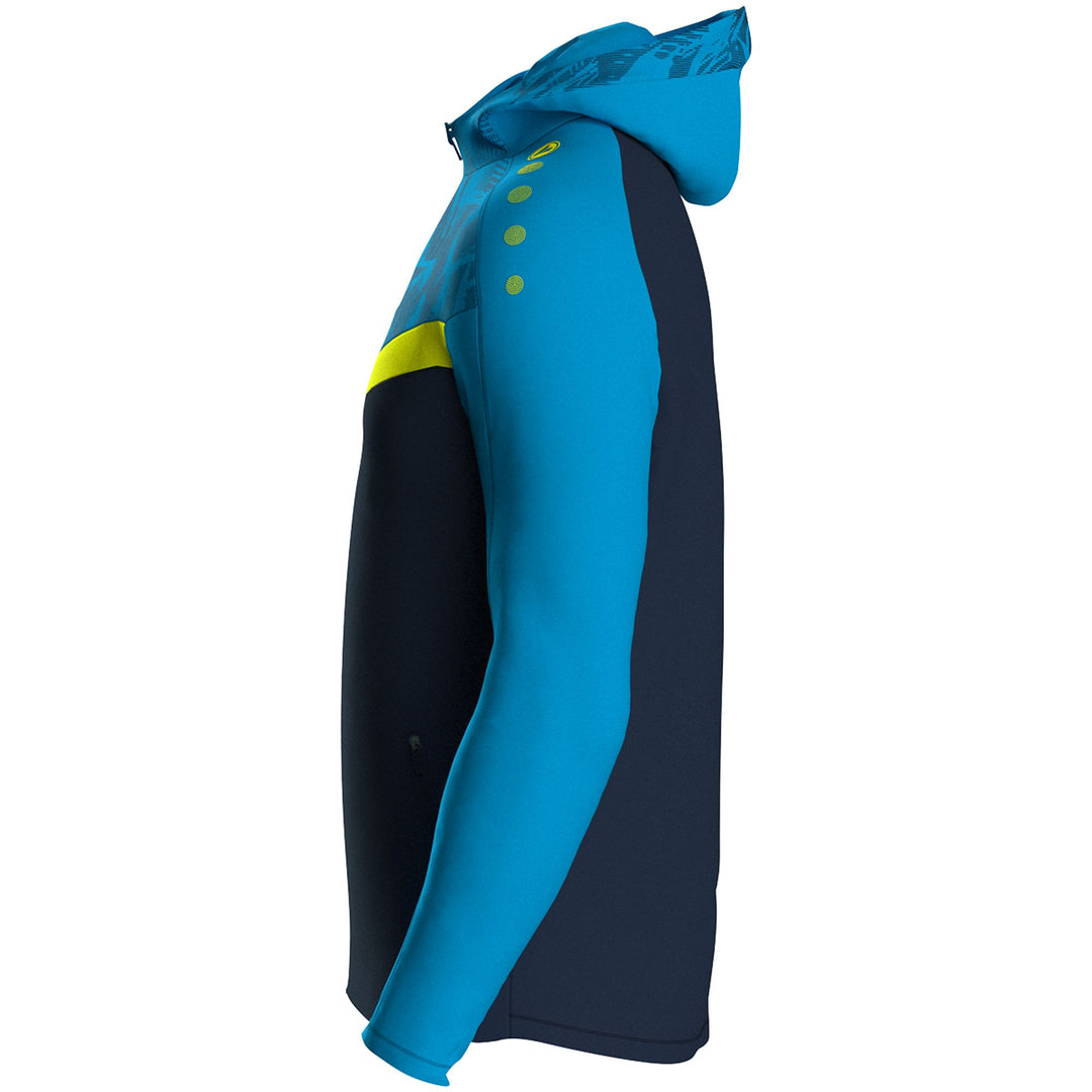 Jako Kapuzenjacke Iconic - marine/jako blau/neongelb