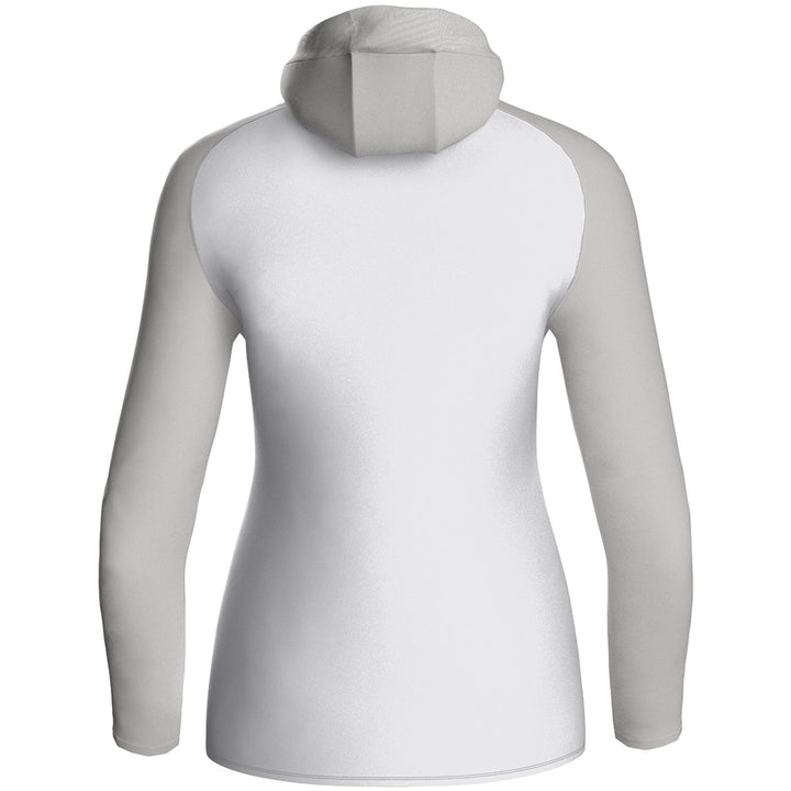 Jako Kapuzenjacke Iconic - weiß/soft grey/anthra light
